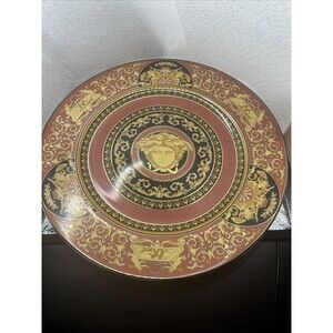 Versace Rosenthal Medusa Red CHARGER 12 1/8"